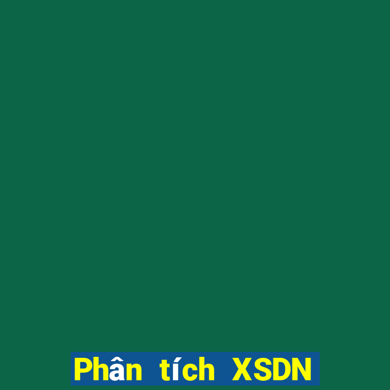 Phân tích XSDN ngày 12