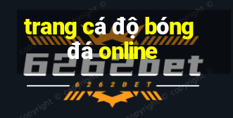 trang cá độ bóng đá online