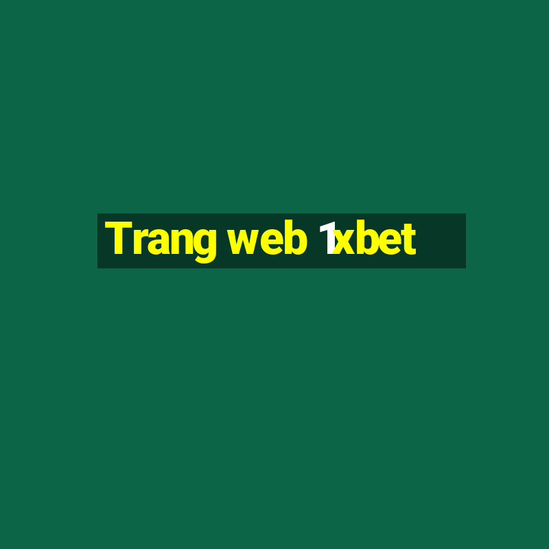 Trang web 1xbet