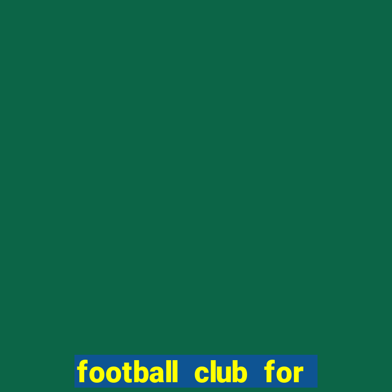 football club for kids london