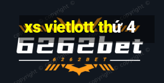 xs vietlott thứ 4