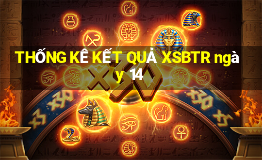 THỐNG KÊ KẾT QUẢ XSBTR ngày 14