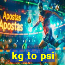 kg to psi