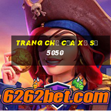 Trang chủ của xổ số 5050