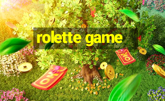 rolette game