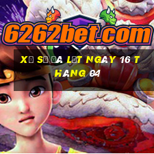 xổ số đà lạt ngày 16 tháng 04