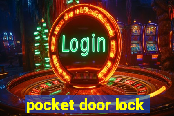 pocket door lock