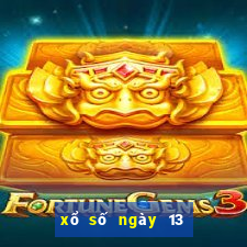 xổ số ngày 13 tháng 2