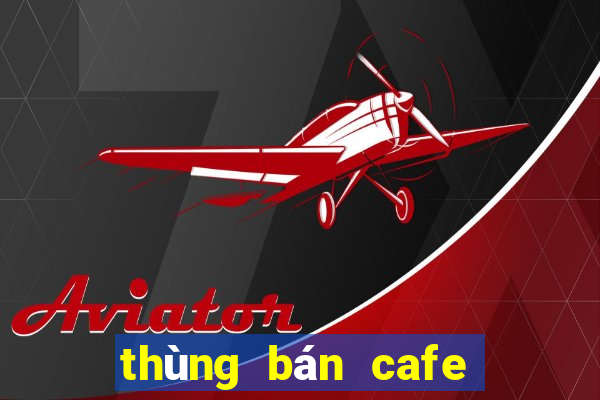 thùng bán cafe xe máy