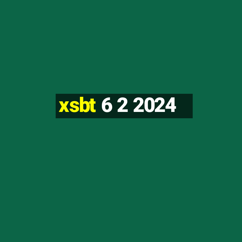 xsbt 6 2 2024