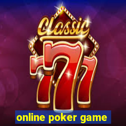 online poker game