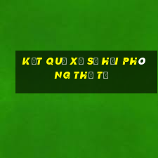 Kết quả xổ số hải phòng thứ tư