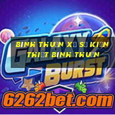 bình thuận xổ số kiến thiết bình thuận