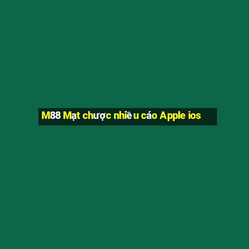 M88 Mạt chược nhiều cáo Apple ios