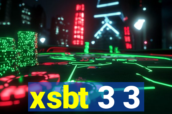 xsbt 3 3