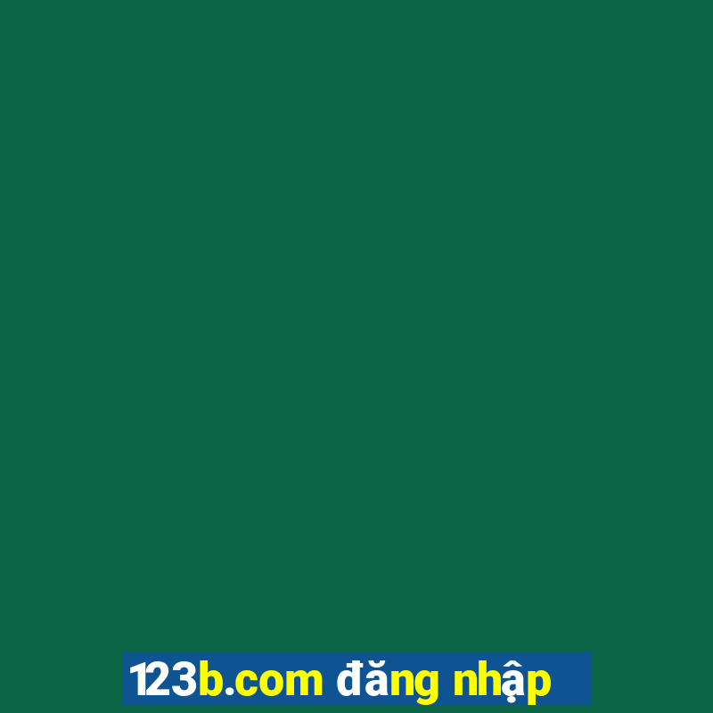 123b.com đăng nhập