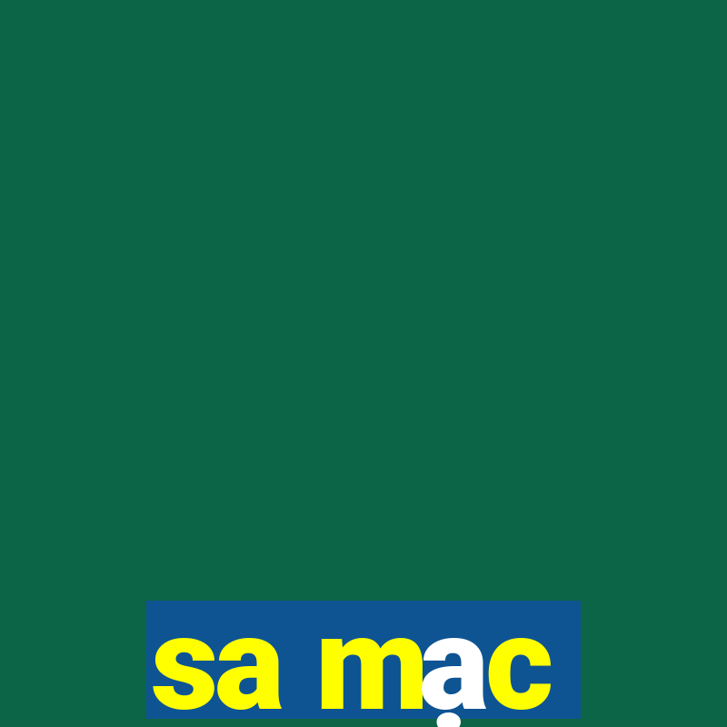 sa mạc