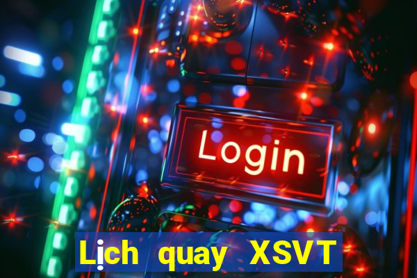 Lịch quay XSVT ngày 1