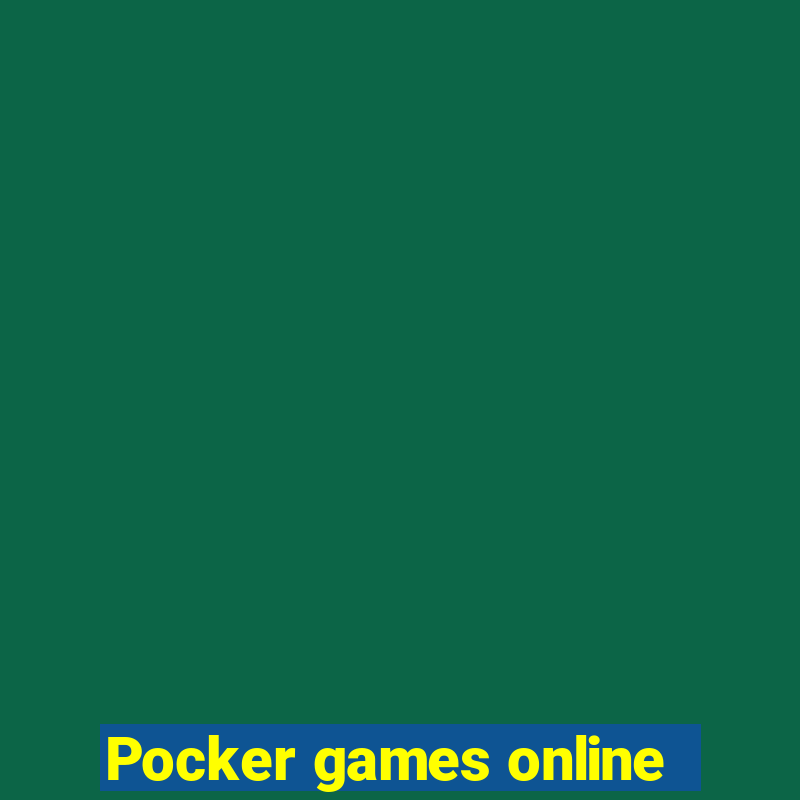 Pocker games online