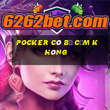 Pocker có bị cấm không