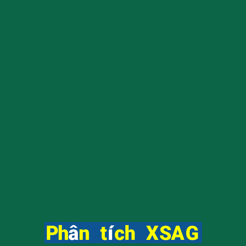 Phân tích XSAG thứ Ba