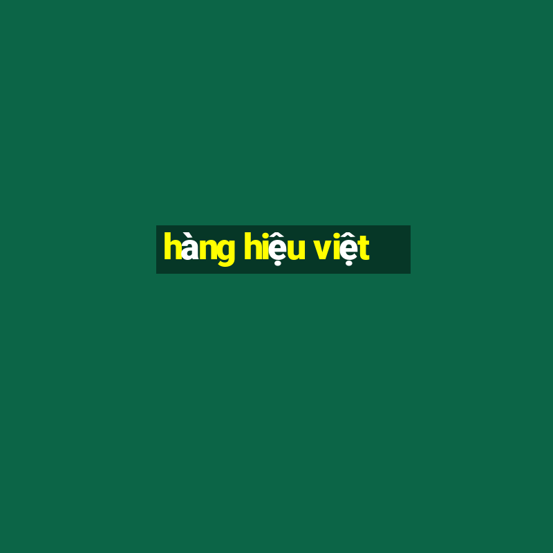 hàng hiệu việt