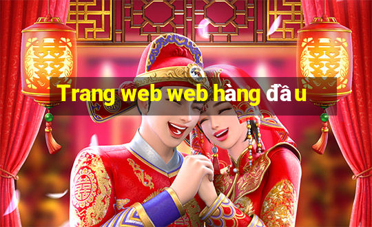 Trang web web hàng đầu