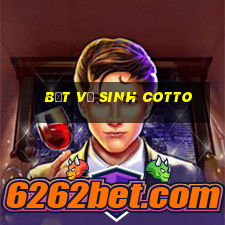 bệt vệ sinh cotto