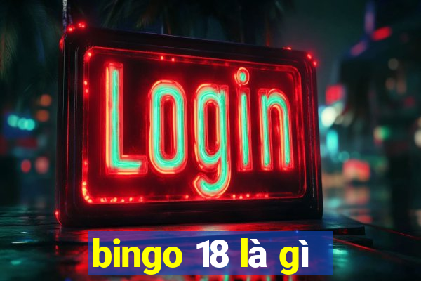 bingo 18 là gì