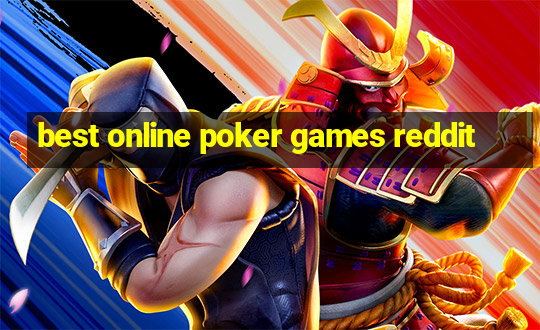 best online poker games reddit