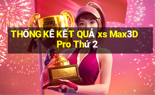 THỐNG KÊ KẾT QUẢ xs Max3D Pro Thứ 2