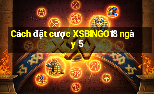 Cách đặt cược XSBINGO18 ngày 5