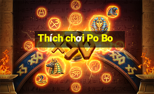 Thích chơi Po Bo