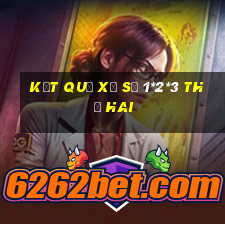 Kết quả xổ Số 1*2*3 thứ hai