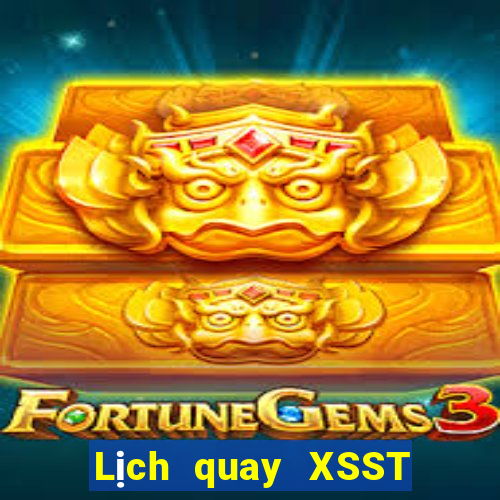 Lịch quay XSST ngày 25