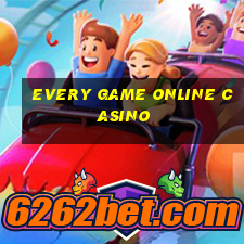 every game online casino