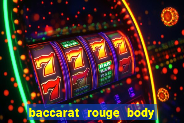 baccarat rouge body oil review