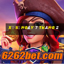 xổ số ngày 7 tháng 2