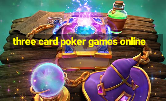 three card poker games online