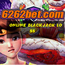 online blackjack loss