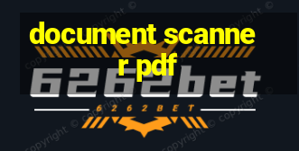 document scanner pdf