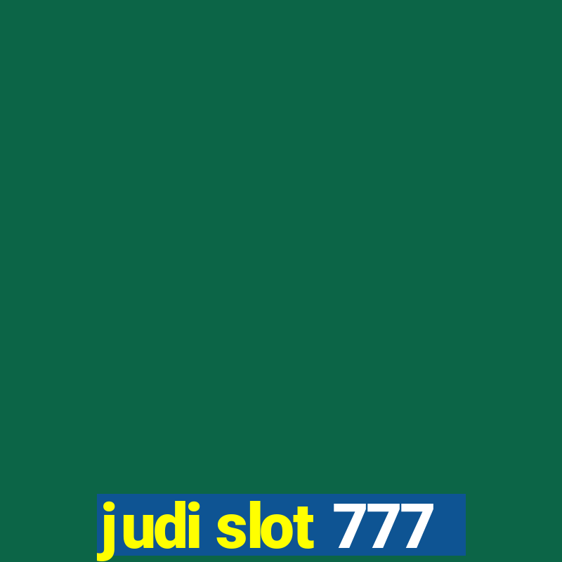 judi slot 777