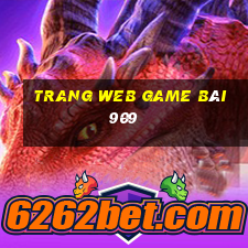 Trang web game bài 909