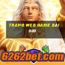 Trang web game bài 909