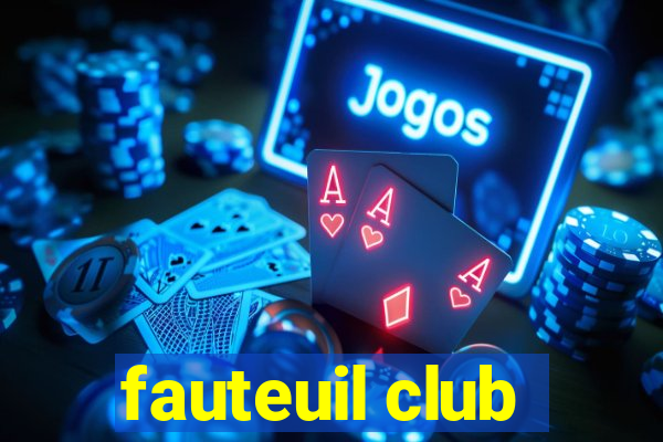 fauteuil club