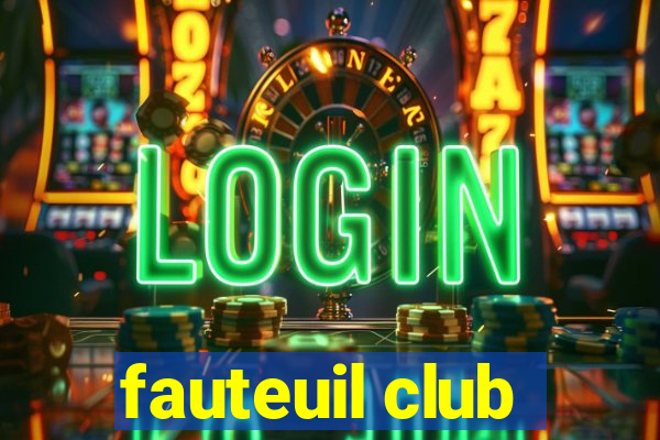 fauteuil club