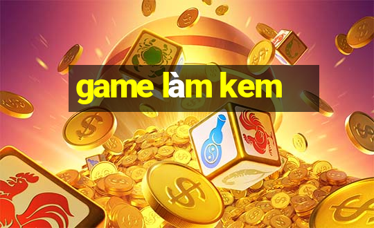 game làm kem