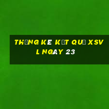 THỐNG KÊ KẾT QUẢ XSVL ngày 23