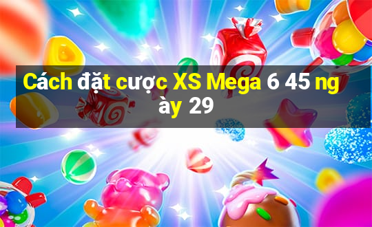 Cách đặt cược XS Mega 6 45 ngày 29