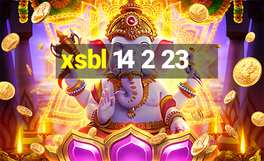 xsbl 14 2 23